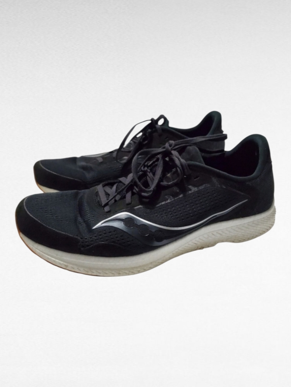 Saucony Freedom 4 Black Athletic Running Sneakers Size 12